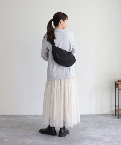 GOOD ROCK SPEED（グッドロックスピード）の「【goodrock speed/グッドロックスピード】NIRVANA ロンT（Tシャツ/カットソー・レディース・ライトグレー/ブラック・FREE）」の14枚目の写真