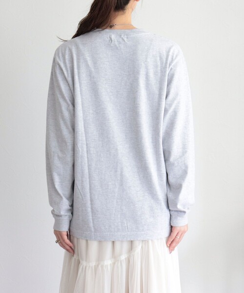 GOOD ROCK SPEED（グッドロックスピード）の「【goodrock speed/グッドロックスピード】NIRVANA ロンT（Tシャツ/カットソー・レディース・ライトグレー/ブラック・FREE）」の15枚目の写真