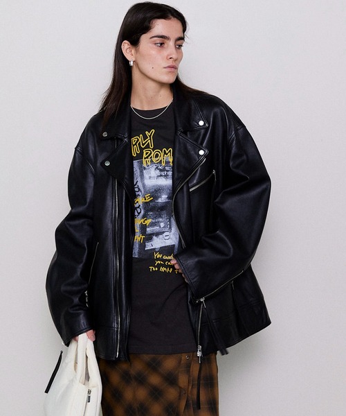 Leather Riders Jacket/レザーライダースジャケット（ライダース