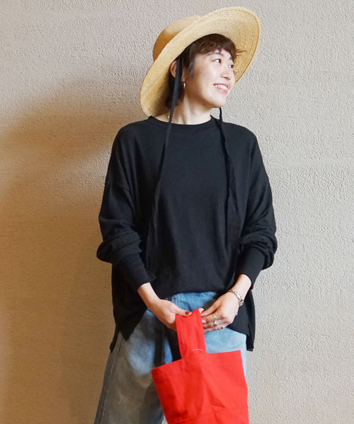 セール】ラフィージャージ プルオーバー（Tシャツ/カットソー