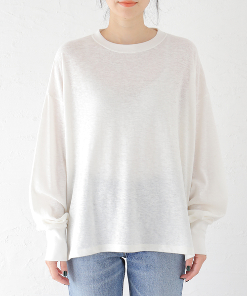 js luxe ラフィージャージプルオーバー セール】ラフィージャージ プルオーバー（Tシャツ/カットソー