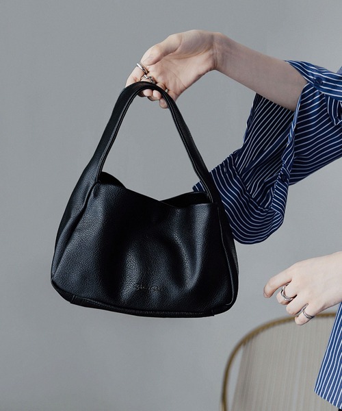 BarcosBlue(バルコスブルー)の「【BARCOS BLUE/バルコスブルー】ポーチ付き ショルダー&ワンハンドル2wayミニバッグ(ハンドバッグ・レディース・ベージュ/ブラック/イエロー・ONE SIZE)」の7枚目の写真