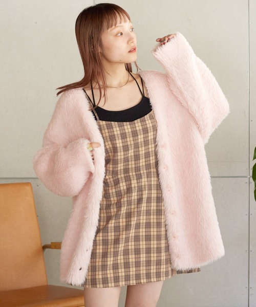 w closet（ダブルクローゼット）の「サイドオープンチェック柄