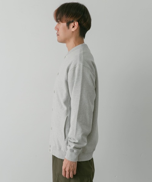 URBAN RESEARCH DOORS（アーバンリサーチドアーズ）の「ヘビー裏毛アワードジャケット（ブルゾン・メンズ・モカ/ブラック/グレー系その他・MEDIUM/LARGE）」の19枚目の写真