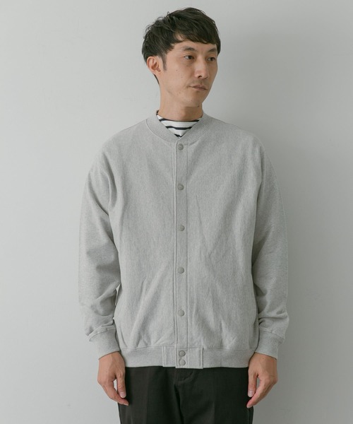 URBAN RESEARCH DOORS（アーバンリサーチドアーズ）の「ヘビー裏毛アワードジャケット（ブルゾン・メンズ・モカ/ブラック/グレー系その他・MEDIUM/LARGE）」の21枚目の写真