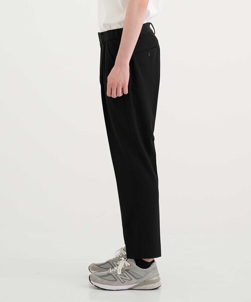 CITY TOKYO（シティトウキョウ）の「LYCRAテックワイドテーパードスラックス〈セットアップ可能〉（スラックス・メンズ・ダークブラウン/グレー/ブラック・1/3/2）」の6枚目の写真