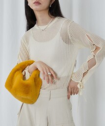 Firsthand | Firsthand/ファーストハンド Ecofur Handbag / エコファーハンドバッグ(ハンドバッグ)