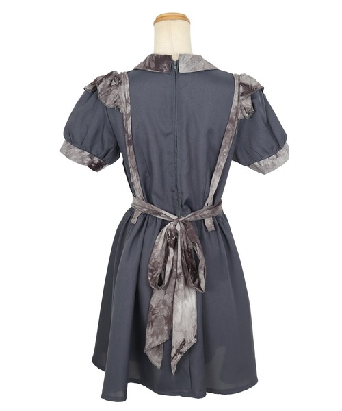 Tika（ティカ）の「コスプレ Cuteゴシックホラー映えメイド（コスチューム/パーティーグッズ・レディース・チャコールグレー・M）」の11枚目の写真