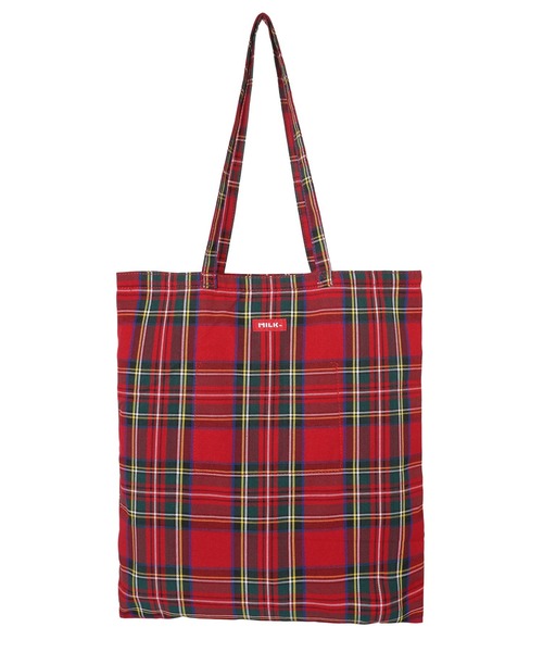 MILKFED.(ミルクフェド)の「ICING LOGO FLAT TOTE BAG(トートバッグ・レディース・ネイビー/レッド/ライトブルー・ONE SIZE)」の13枚目の写真