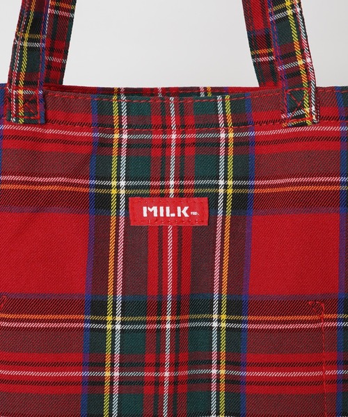 MILKFED.(ミルクフェド)の「ICING LOGO FLAT TOTE BAG(トートバッグ・レディース・ネイビー/レッド/ライトブルー・ONE SIZE)」の17枚目の写真