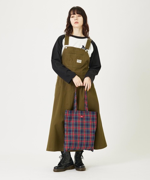 MILKFED.(ミルクフェド)の「ICING LOGO FLAT TOTE BAG(トートバッグ・レディース・ネイビー/レッド/ライトブルー・ONE SIZE)」の11枚目の写真