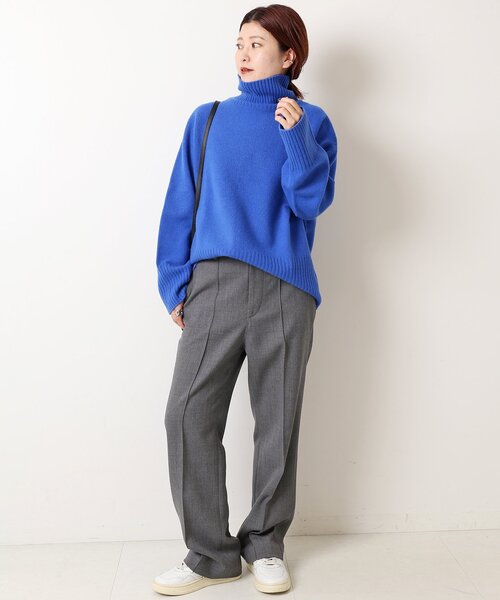 Spick & Span（スピックアンドスパン）の「ウールカシミヤ タートルネックプルオーバー（ニット/セーター・レディース・グレー/ブラック/レッド/ブルー系その他/ベージュ・FREE）」の19枚目の写真