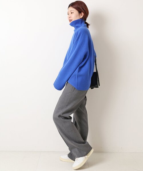 Spick & Span（スピックアンドスパン）の「ウールカシミヤ タートルネックプルオーバー（ニット/セーター・レディース・グレー/ブラック/レッド/ブルー系その他/ベージュ・FREE）」の20枚目の写真