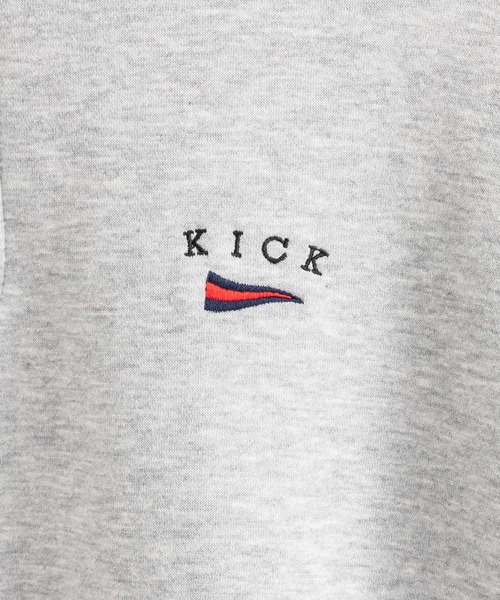 Ressaca(レサーカ)の「ハーフジップトレーナー裏起毛プルオーバー トラックジャケット オーバーサイズ(スウェット・メンズ・ブルー/ブラック/グリーン/グレー/オートミール・XL/M/L)」の21枚目の写真