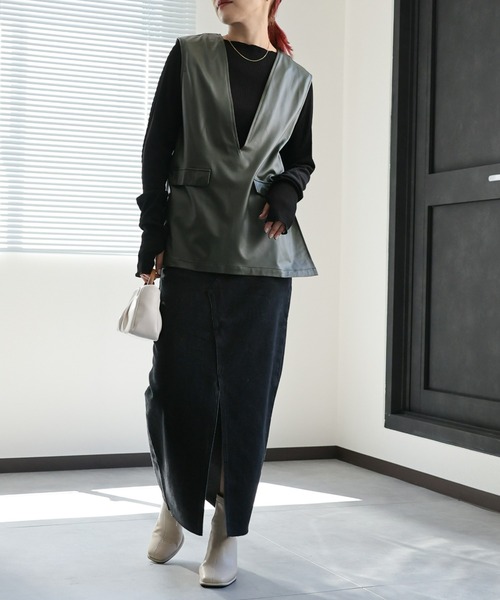 model:162㎝　着用サイズ:FREE