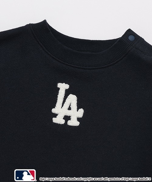 petit main(プティマイン)の「【MLB】ロゴトレーナー(スウェット・キッズ・ネイビー/アイボリー/ホワイト系その他・120cm/100cm/110cm/130cm/80cm/90cm)」の5枚目の写真