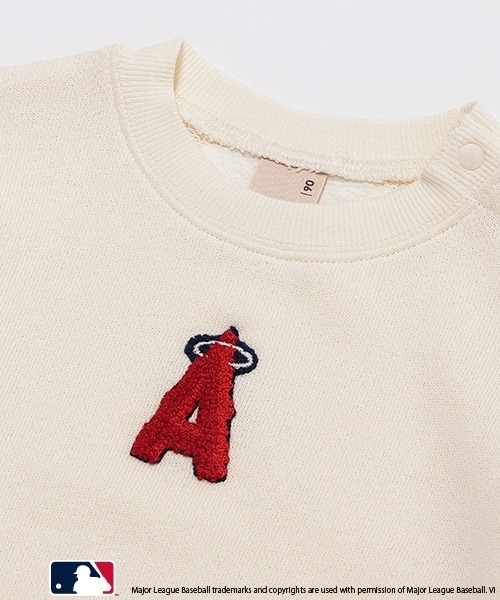 petit main(プティマイン)の「【MLB】ロゴトレーナー(スウェット・キッズ・ネイビー/アイボリー/ホワイト系その他・120cm/100cm/110cm/130cm/80cm/90cm)」の7枚目の写真