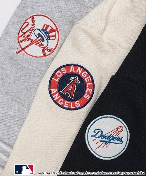 petit main(プティマイン)の「【MLB】ロゴトレーナー(スウェット・キッズ・ネイビー/アイボリー/ホワイト系その他・120cm/100cm/110cm/130cm/80cm/90cm)」の9枚目の写真