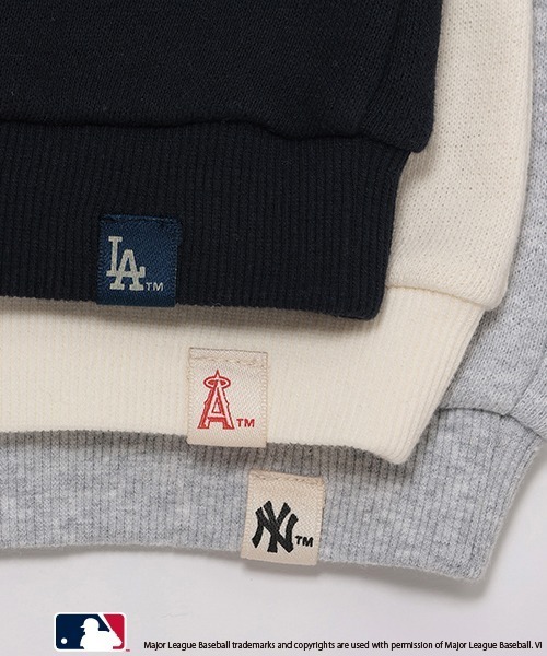 petit main(プティマイン)の「【MLB】ロゴトレーナー(スウェット・キッズ・ネイビー/アイボリー/ホワイト系その他・120cm/100cm/110cm/130cm/80cm/90cm)」の16枚目の写真