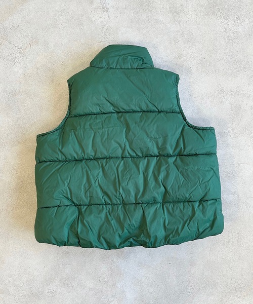 BIG FIELD（ビッグフィールド）の「クライマービッグポケットキルトベスト（90～150cm）（ダウンベスト・キッズ・ブラック/オレンジ/グリーン/パープル・130/140/100/150/110/90/120）」の21枚目の写真