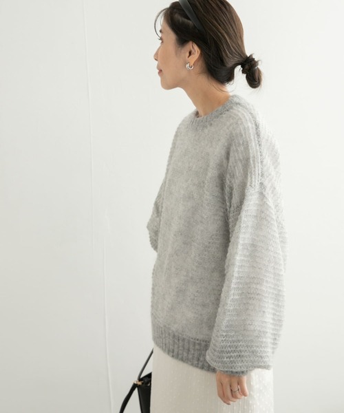 F.S.C 日本製 ローゲージ ニット セーター ヘビー リブニット 日本製