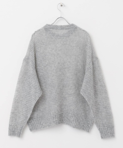 FRAMeWORK モヘヤ Mix ローゲージニット セール】モヘヤミックスローゲージニット（ニット/セーター