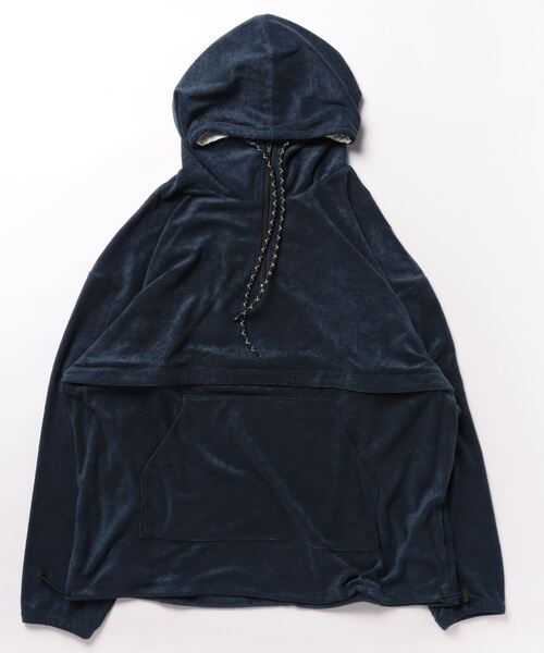 Lull（ルル）の「【Lull / ルル】2WAYパイルアノラックパーカー（パーカー・レディース・ブラック/グレー/アイボリー/ネイビー・ONESIZE）」の17枚目の写真