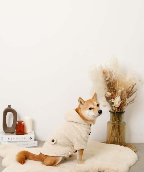 ダッフルボアフーディーコート / 犬服 / ドッグウェア(ペット ダッフルボアフーディーコート / 犬服 / ドッグウェア(ペット