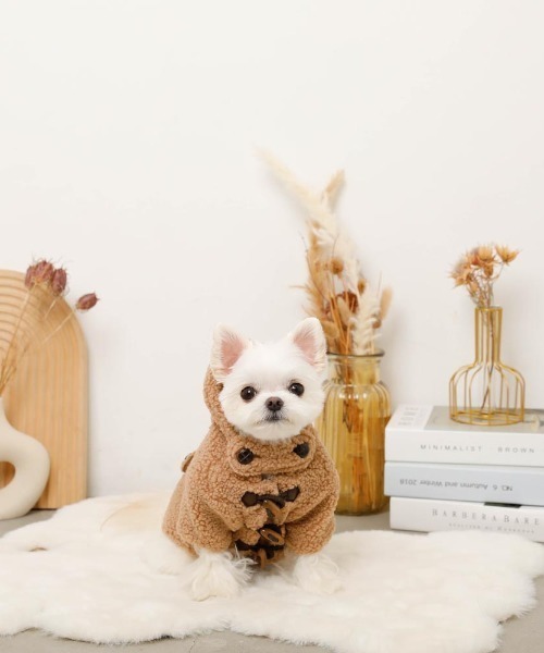 ダッフルボアフーディーコート / 犬服 / ドッグウェア(ペット ダッフルボアフーディーコート / 犬服 / ドッグウェア(ペット