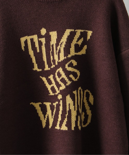 SpRay(スプレイ)の「ウェーブロゴジャガードニット(ニット/セーター・レディース・グレー/ネイビー/アイボリー/ブラック/ブラウン・FREE)」の15枚目の写真