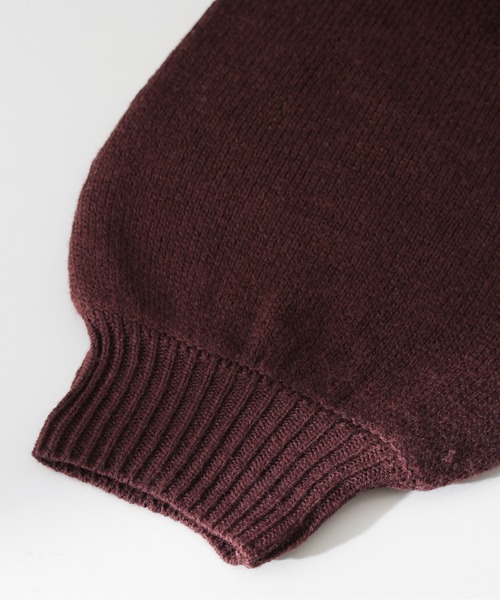 SpRay(スプレイ)の「ウェーブロゴジャガードニット(ニット/セーター・レディース・グレー/ネイビー/アイボリー/ブラック/ブラウン・FREE)」の16枚目の写真