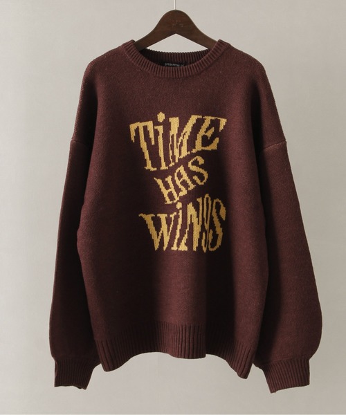 SpRay(スプレイ)の「ウェーブロゴジャガードニット(ニット/セーター・レディース・グレー/ネイビー/アイボリー/ブラック/ブラウン・FREE)」の13枚目の写真