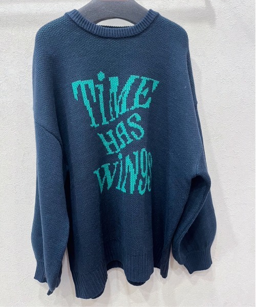 SpRay(スプレイ)の「ウェーブロゴジャガードニット(ニット/セーター・レディース・グレー/ネイビー/アイボリー/ブラック/ブラウン・FREE)」の18枚目の写真