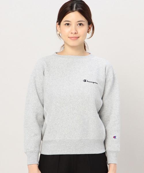 Champion（チャンピオン）の「［別注チャンピオン］Champion×GLR RW EMB POスウェット◆（スウェット・レディース・ブラック/グレー・MEDIUM）」の6枚目の写真
