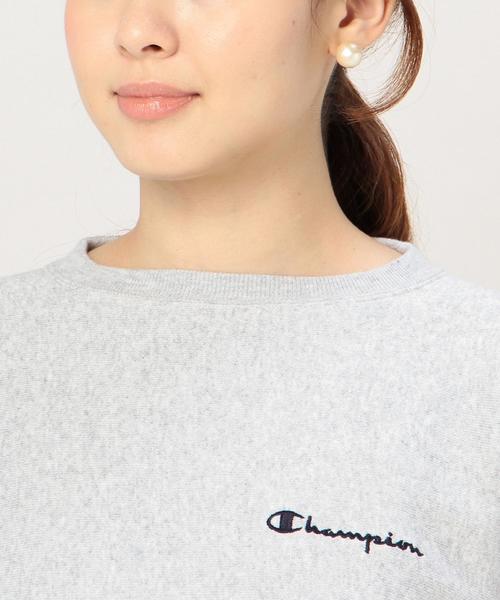 Champion（チャンピオン）の「［別注チャンピオン］Champion×GLR RW EMB POスウェット◆（スウェット・レディース・ブラック/グレー・MEDIUM）」の3枚目の写真