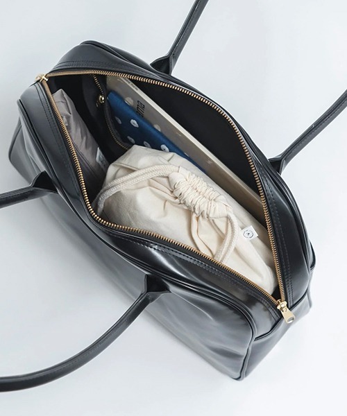 DO Original（ドー オリジナル）の「BANK トートバッグ アーチ（トートバッグ・レディース・ブラック・ONE SIZE）」の3枚目の写真