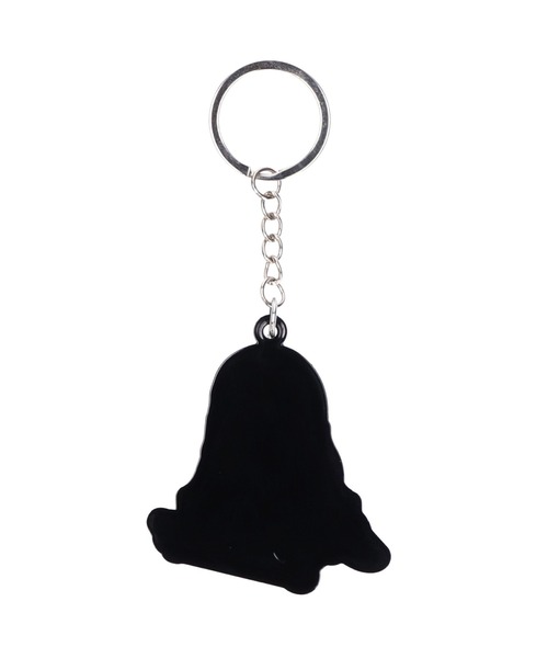 X-girl（エックスガール）の「FACE & CURSIVE LOGO RUBBER KEY CHARM（キーホルダー・レディース・ブラック/ブルー/グリーン・ONE SIZE）」の4枚目の写真