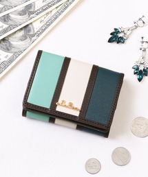 Clelia（クレリア）の「マルチカラー三つ折りミニ財布（財布）」