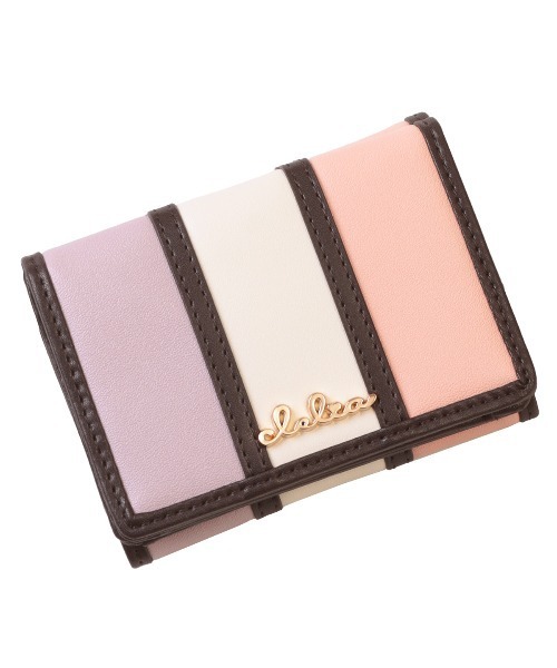 マルチカラー三つ折りミニ財布（財布）｜Clelia（クレリア）の