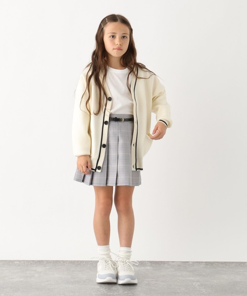 GLOBAL WORK（グローバルワーク）の「リッチライトニットVカーデ/976064（カーディガン/ボレロ・キッズ・ブラック/グレイッシュベージュ/アイボリー/ブルー・120cm/130cm/140cm/150cm/160cm/170cm）」の17枚目の写真