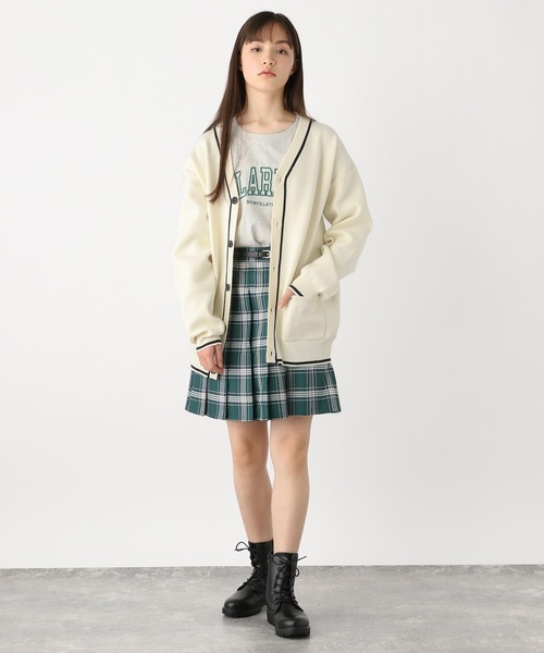 GLOBAL WORK（グローバルワーク）の「リッチライトニットVカーデ/976064（カーディガン/ボレロ・キッズ・ブラック/グレイッシュベージュ/アイボリー/ブルー・120cm/130cm/140cm/150cm/160cm/170cm）」の8枚目の写真