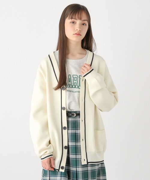 GLOBAL WORK（グローバルワーク）の「リッチライトニットVカーデ/976064（カーディガン/ボレロ・キッズ・ブラック/グレイッシュベージュ/アイボリー/ブルー・120cm/130cm/140cm/150cm/160cm/170cm）」の14枚目の写真