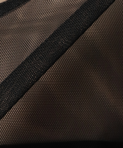 La TOTALITE(ラトータリテ)の「【kaene/カエン】立体チュールコンビブラウス(シャツ/ブラウス・レディース・ブラック・FREE)」の20枚目の写真