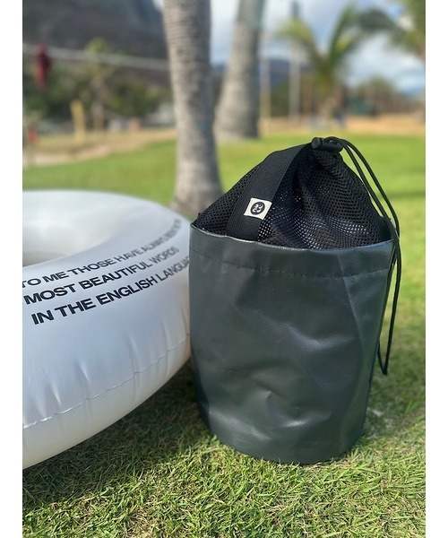 ウォータープルーフバケツバッグ(トートバッグ)|null.(ヌル) ウォータープルーフバケツバッグ(トートバッグ)|null.(ヌル)