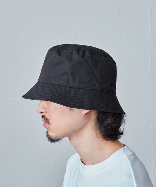KIJIMA TAKAYUKI BLACK DENIM BUCKET HAT 3