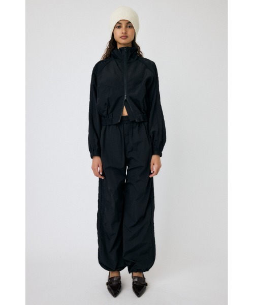 MOUSSY（マウジー）の「CODE NYLON STAND ジャケット（ナイロンジャケット・レディース・グレー/ブルー/ブラック・FREE）」の5枚目の写真