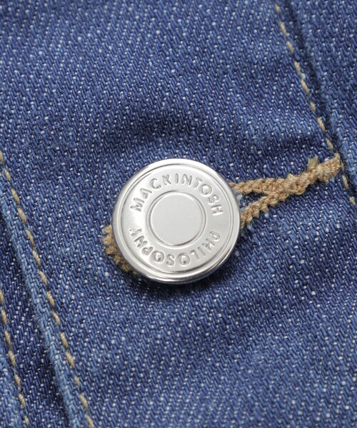 MACKINTOSH PHILOSOPHY（ﾏｯｷﾝﾄｯｼｭ ﾌｨﾛｿﾌｨｰ）の「コットンリネンデニムジャケット（デニムジャケット・レディース・ブルー/ダークネイビー・36/38/40）」の10枚目の写真
