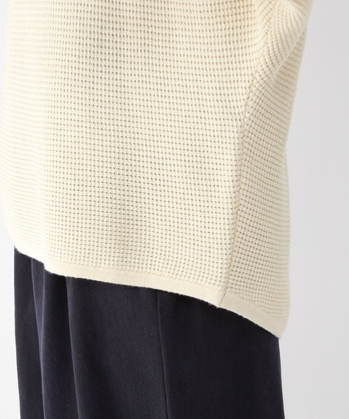 studio CLIP（スタディオクリップ）の「【3シーズンニット】12ゲージ編柄アソートプルオーバー（ニット/セーター・レディース・ネイビー/ライトブルー/ホワイト/イエロー・FREE）」の20枚目の写真