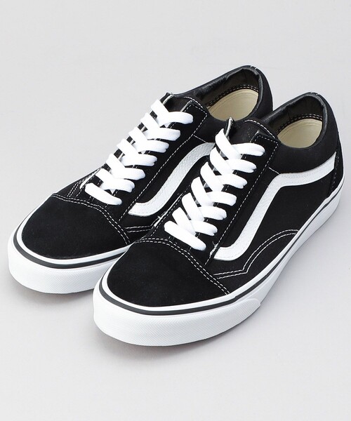 VANS（バンズ）の「VANS/ヴァンズ UA Old Skool/オールドスクール ローカットスニーカー　限定展開（スニーカー・レディース・ブラック・5/6/8/9/7/10）」の5枚目の写真