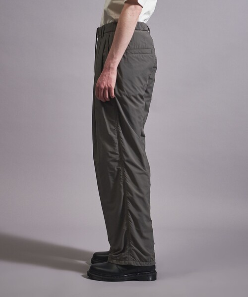 MONKEY TIME（モンキータイム）の「＜monkey time＞ タフタ ボンディング ワイド 2P ストレート パンツ -セットアップ対応-（その他パンツ・メンズ・ブラック/ダークグレー・S/M/L）」の3枚目の写真